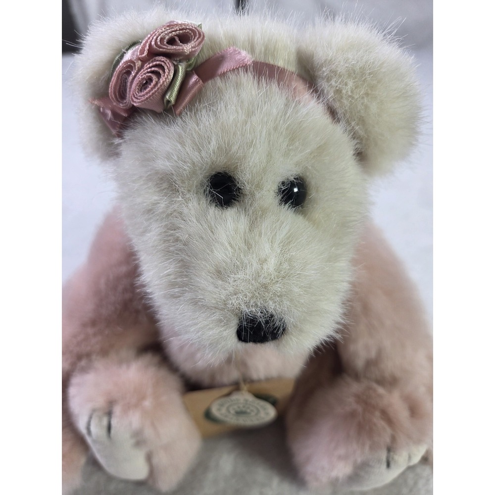 Retired Boyds Bears Guinevere Plush Jointed Pink Bear Archive Collection 1996 - Picture 2 of 14